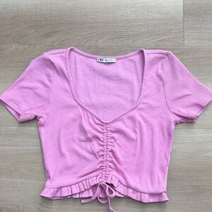 Zara - Scrunched Top